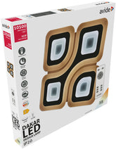 Avide Μοντέρνα Πλαφονιέρα Οροφής LED Dakar 95W